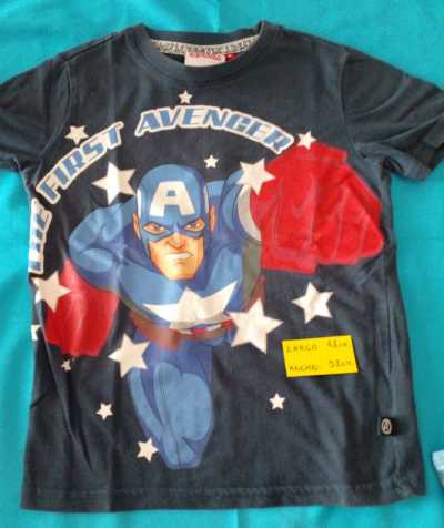 Remera de marvel capitan america original